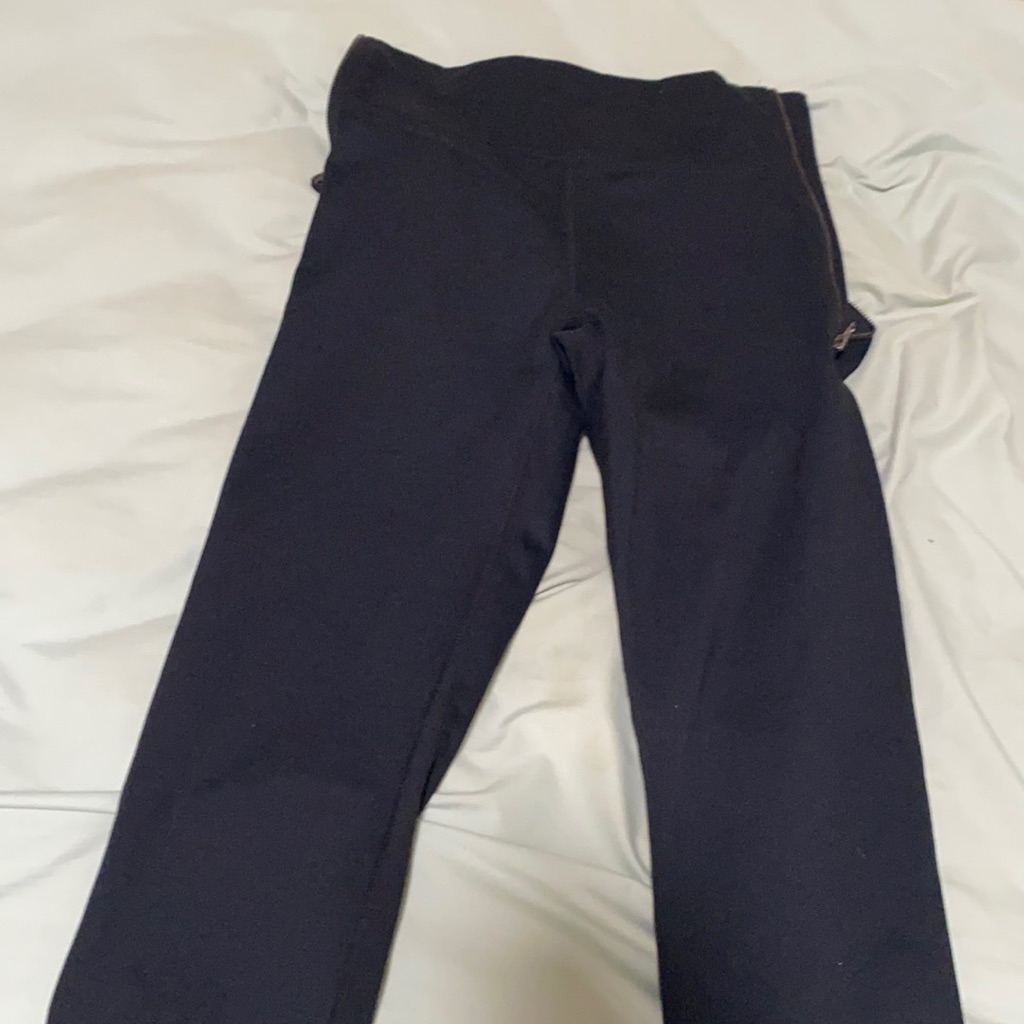 Fabletics High Waisted Zip Leggings